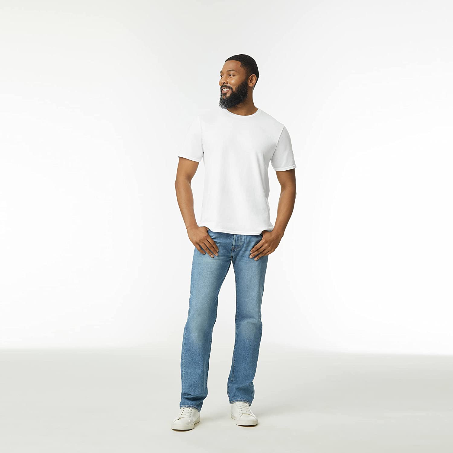 Gildan Men's Softstyle Cotton T-Shirt, Style G64000, 2-Pack - Image 6